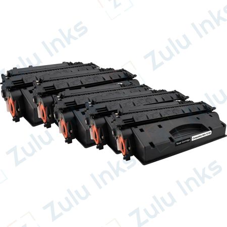 5 Pack Compatible Canon 120 Black Toner Cartridges (2617B001AA)