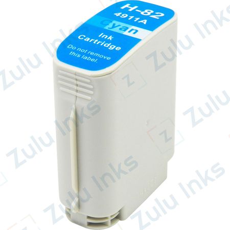 Compatible HP 82 Cyan Ink Cartridge (C4911AN)