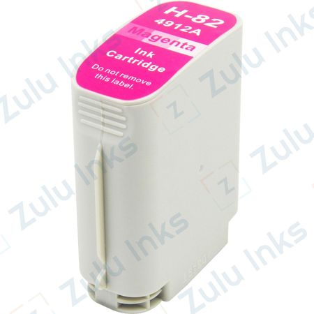 Compatible HP 82 Magenta Ink Cartridge (C4912AN)