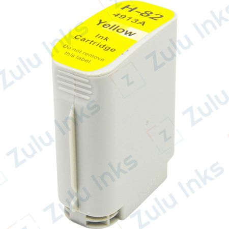 Compatible HP 82 Yellow Ink Cartridge (C4913AN)