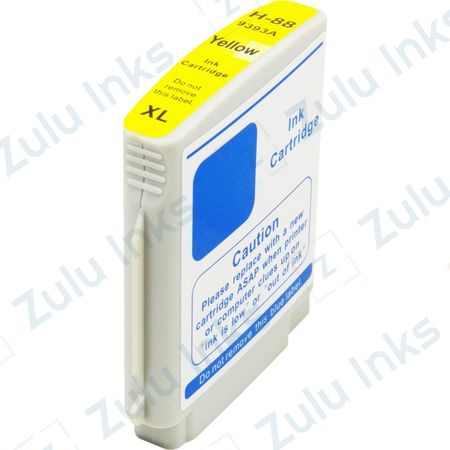 Compatible HP 88XL Yellow High Yield Ink Cartridge (C9393AN)