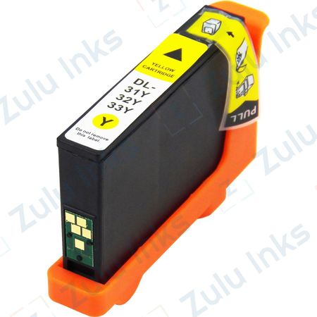 Compatible Dell Series 33/34 Yellow Extra High Yield Ink Cartridge (331-7380 / GRW63)