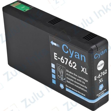 Compatible Epson 676XL Cyan High Yield Ink Cartridge (T676XL220)