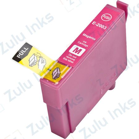 Set of 2 Compatible Epson 200XL Magenta High Yield Ink Cartridges (T200XL320)