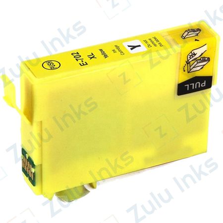 Compatible Epson 702XL Yellow High Yield Ink Cartridge (T702XL420)