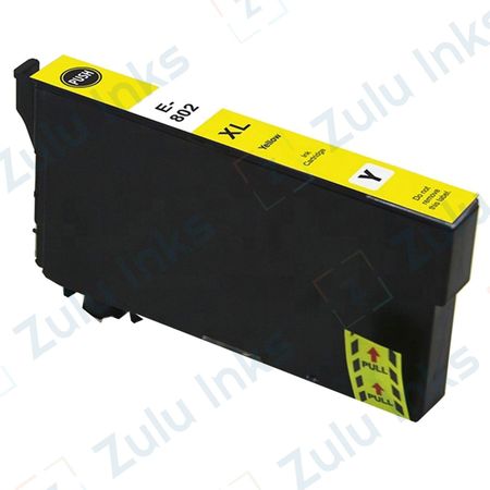 Compatible Epson 802XL Yellow High Yield Ink Cartridge (T802XL420)