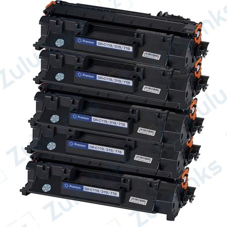 5 x Compatible Canon 119 Black Toner Cartridges (3479B001AA)