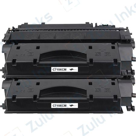 Set of 2 Compatible Canon 119 Black High Yield Toner Cartridges (3480B001AA)