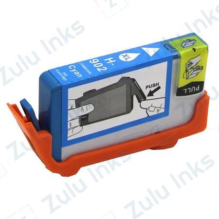 Compatible HP 902XL Cyan High Yield Ink Cartridge (T6M02AN)