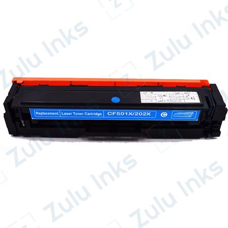 Compatible HP 202X Cyan High Yield Toner Cartridge (CF501X)