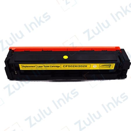 Compatible HP 202X Yellow High Yield Toner Cartridge (CF502X)