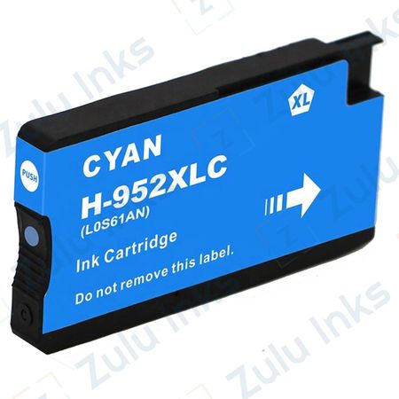 Compatible HP 952XL Cyan High Yield Ink Cartridge (L0S61AN)