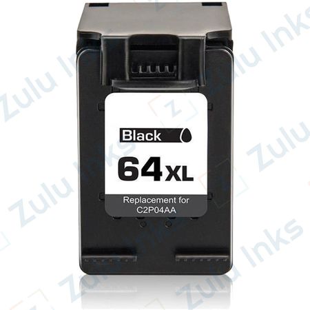 Compatible HP 64XL Black High Yield Ink Cartridge (N9J92AN)