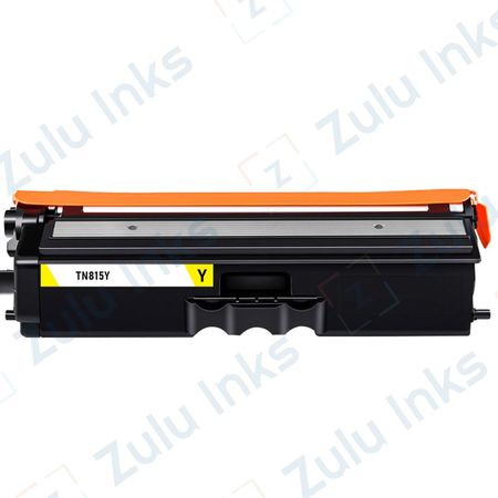 Compatible Brother TN815 Yellow Super High Yield Laser Toner Cartridge (TN815Y)