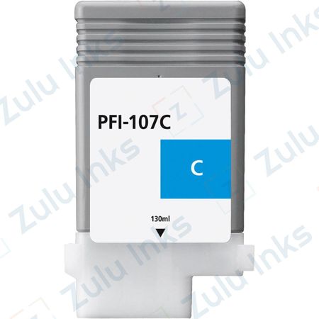 Compatible Canon PFI-107C Cyan Ink Cartridge (6706B001)