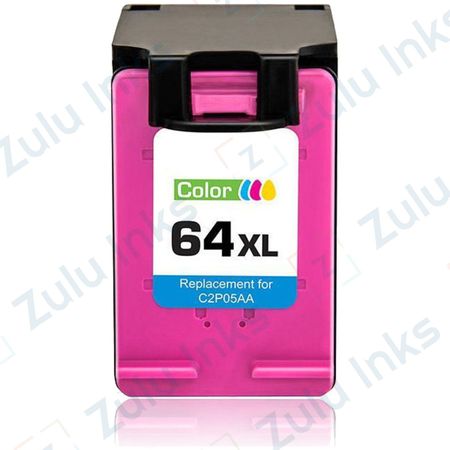 Compatible HP 64XL Tri-Color High Yield Ink Cartridge (N9J91AN)