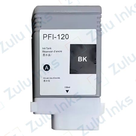 Compatible Canon PFI-120BK Black Ink Cartridge