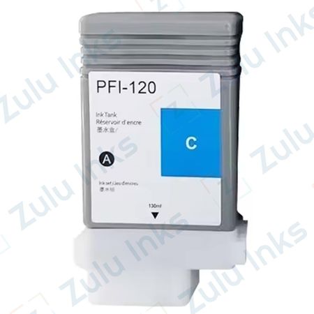 Compatible Canon PFI-120C Cyan Ink Cartridge