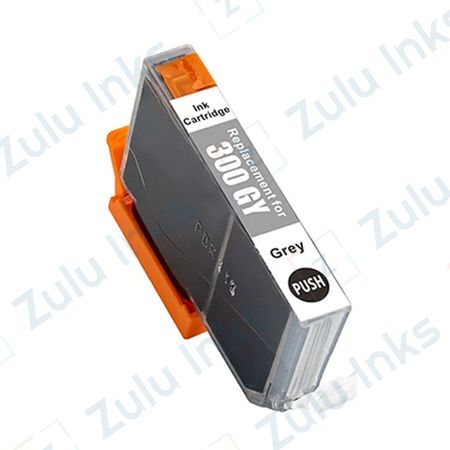 Compatible Canon PFI-300GY Gray Ink Cartridge