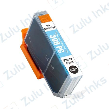 Compatible Canon PFI-300PC Photo Cyan Ink Cartridge