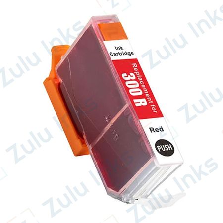 Compatible Canon PFI-300R Red Ink Cartridge