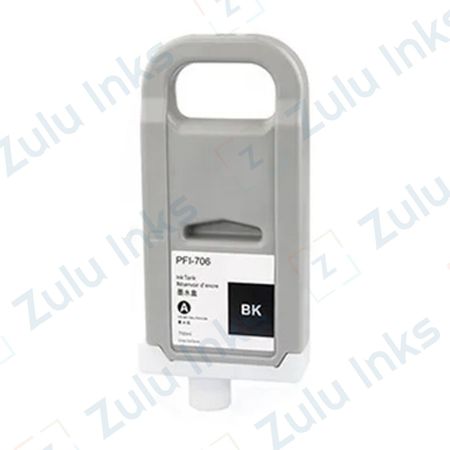 Compatible Canon PFI-706BK Black Ink Cartridge