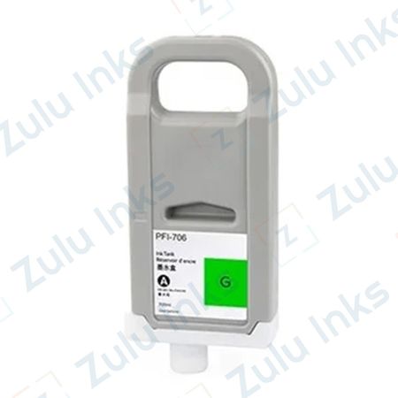 Compatible Canon PFI-706G Green Ink Cartridge