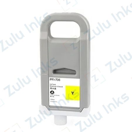 Compatible Canon PFI-706Y Yellow Ink Cartridge