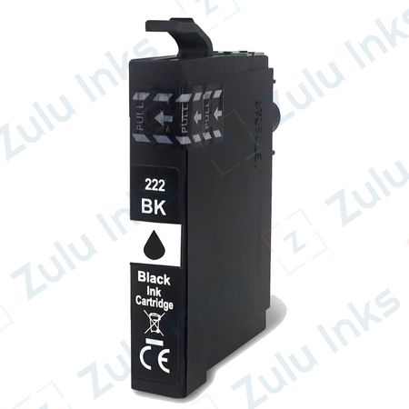 Compatible Epson 222 Black Ink Cartridge (T222120-S)