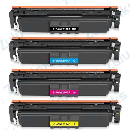 Set of 4 Compatible Brother 210A Laser Toner