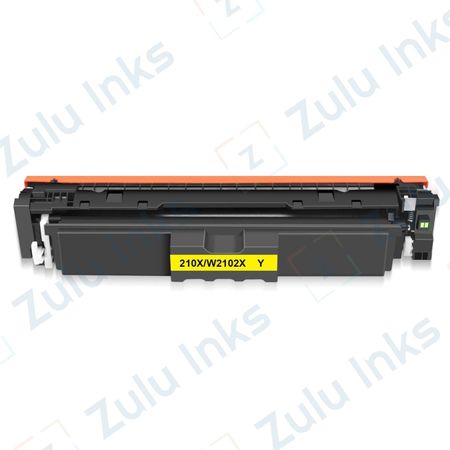 Compatible HP 210X Yellow High Yield Laser Toner Cartridge (W2102X)