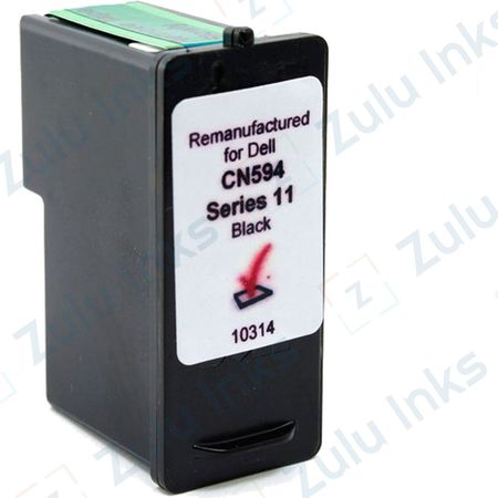 Remanufactured Dell Series 11 Black High-Yield Ink Cartridges (310-9682)