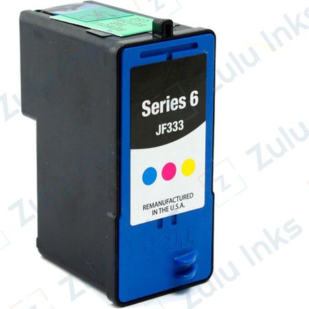 Remanufactured Dell Series 6 Color High-Yield Ink Cartridge (JF333 / PG324)