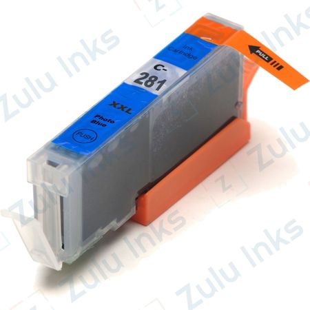 Compatible Canon CLI-281XXL Photo Blue Extra High Yield Ink Cartridge (1984C001)