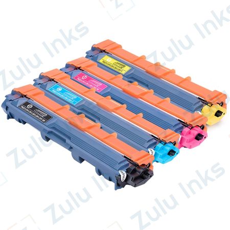 Set of 4 Compatible Brother TN-221 & TN-225 High Yield Toner Cartridges