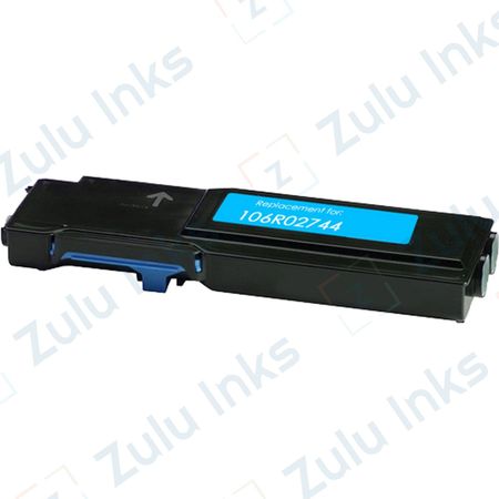 Compatible Xerox 106R02744 Cyan High Yield Toner Cartridge