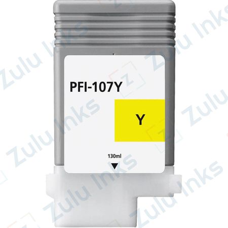 Compatible Canon PFI-107Y Yellow Ink Cartridge (6708B001)